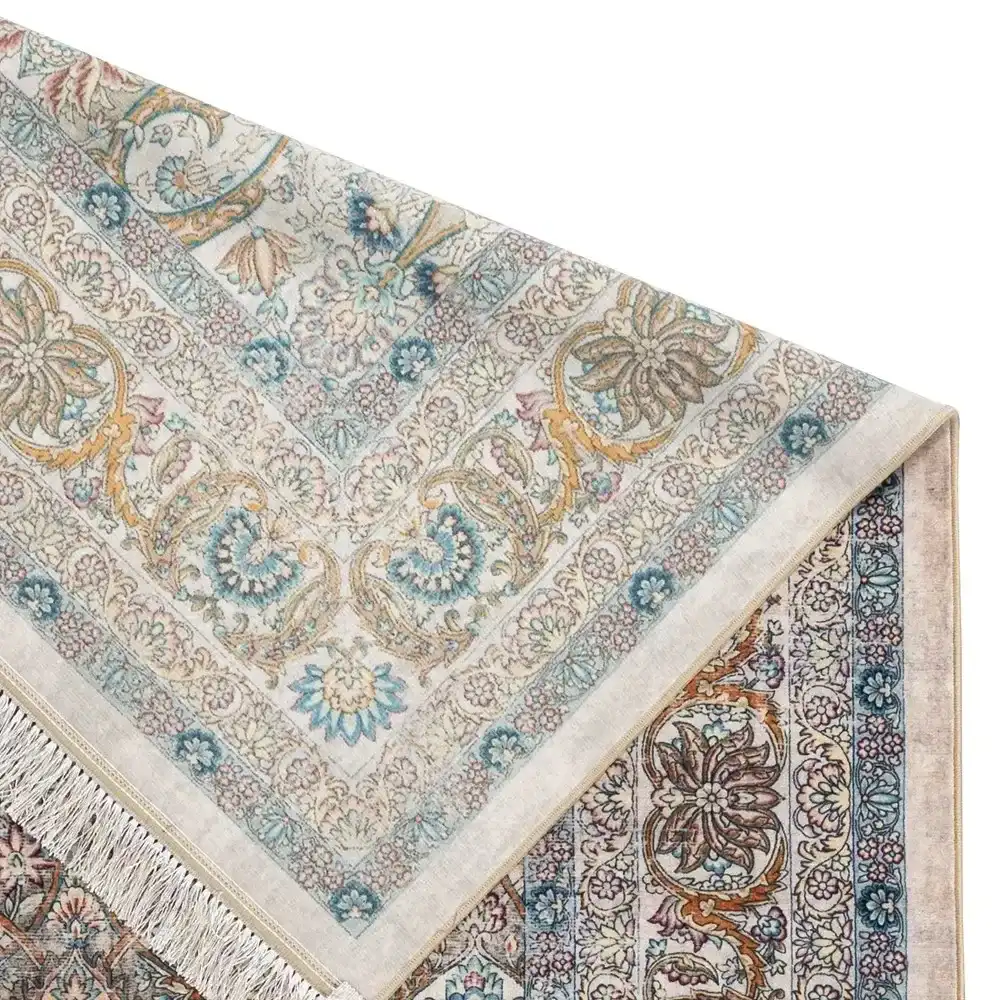 فرش ماشینی کد 25cn0290 کرم 1200 شانه
